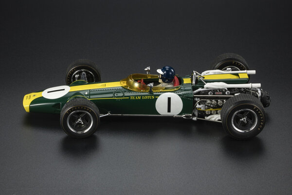Formule 1 Lotus 43 Scuderia #1 Lotus Team Winner GP USA Watkins Glen + Pilot Figure 1966 Jim Clark - 1:18 - GP Replicas Formule 1 Lotus 43 Scuderia #1 Lotus Team Winner GP USA Watkins Glen + Pilot Figure 1966 Jim Clark - 1:18 - GP Replicas