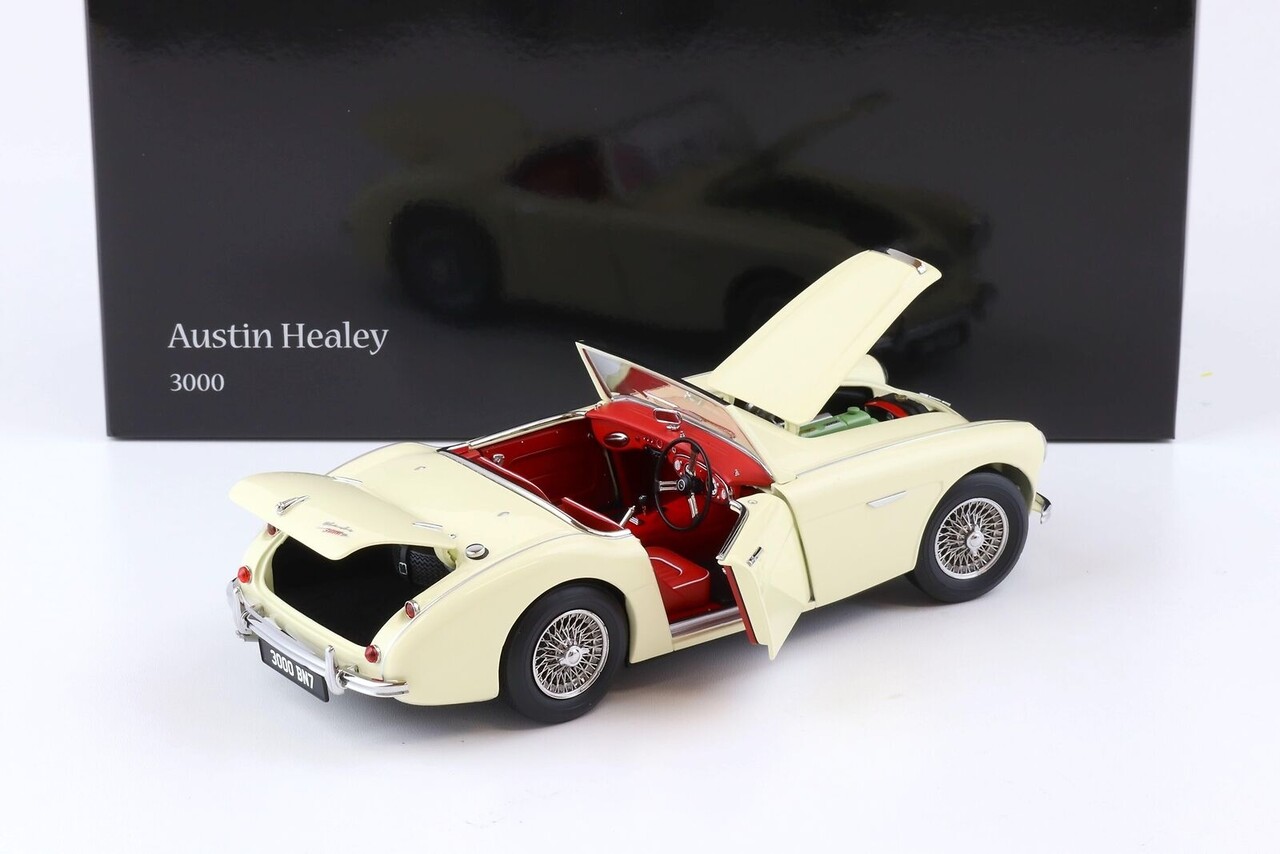 Austin Austin Healey 3000 Mk-1 (BN7) - 1:18 - Kyosho Austin Austin Healey 3000 Mk-1 (BN7) - 1:18 - Kyosho