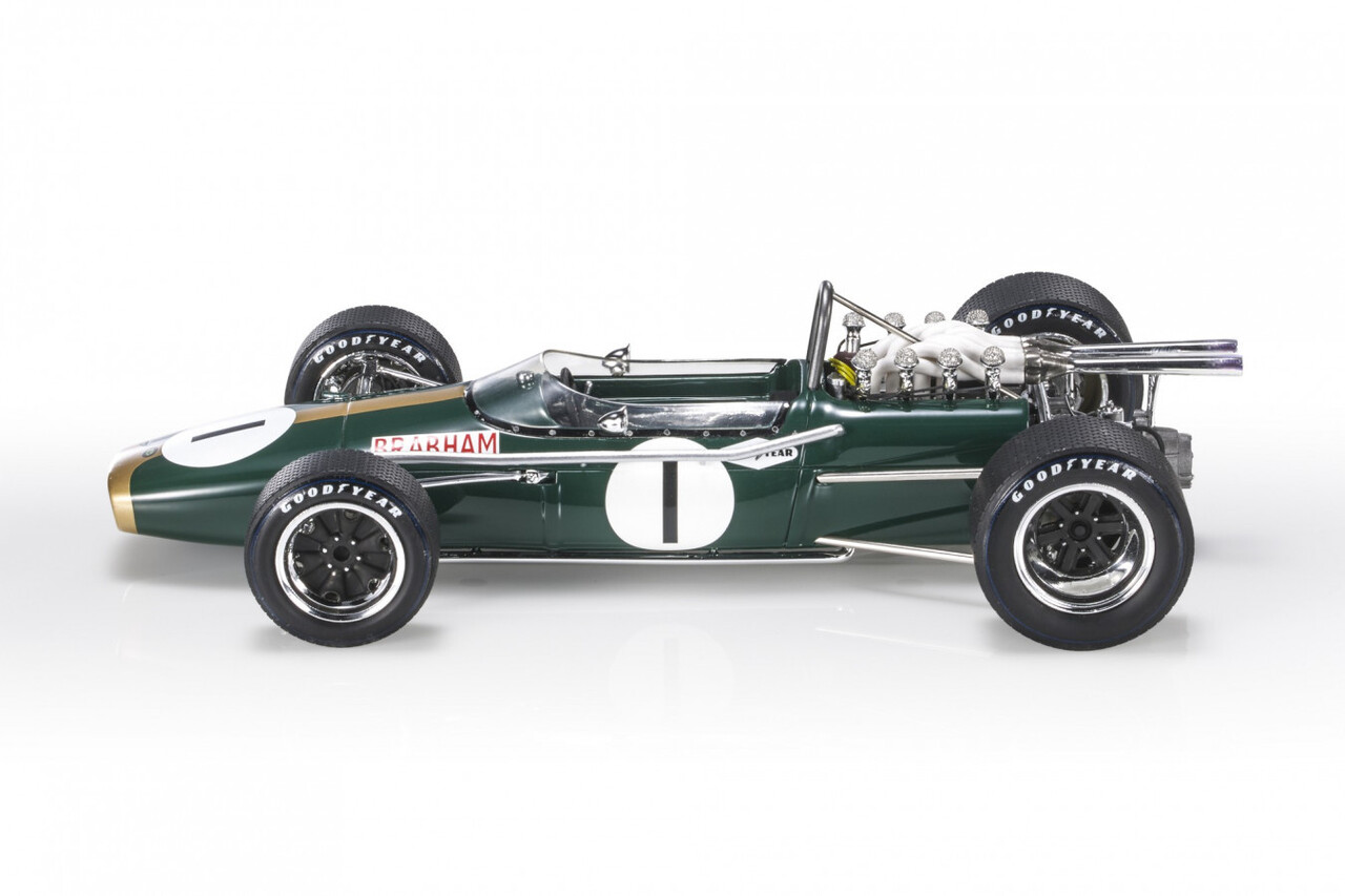 Formule 1 Brabham BT24 #1 Repco 2nd GP Mexico 1967 Jack Brabham - 1:18 - GP Replicas Formule 1 Brabham BT24 #1 Repco 2nd GP Mexico 1967 Jack Brabham - 1:18 - GP Replicas