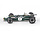 Brabham BT24 #1 Repco 2nd GP Mexico 1967 Jack Brabham - 1:18 - GP Replicas