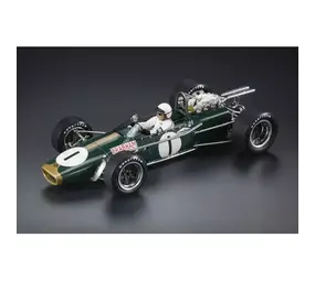 Formule 1 Brabham BT24 #1 Repco 2nd GP Mexico 1967 + Pilot Figure Jack Brabham - 1:18 - GP Replicas Formule 1 Brabham BT24 #1 Repco 2nd GP Mexico 1967 + Pilot Figure Jack Brabham - 1:18 - GP Replicas