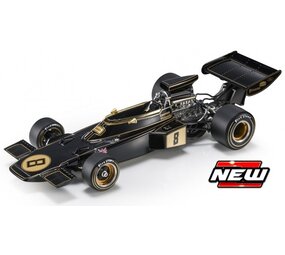 Formule 1 Lotus 72D #8 John Player Team Lotus Winner GP UK Brands Hatch World Champion 1972 Emerson Fittipaldi - 1:18 - GP Replicas Formule 1 Lotus 72D #8 John Player Team Lotus Winner GP UK Brands Hatch World Champion 1972 Emerson Fittipaldi - 1:18 - GP Replicas