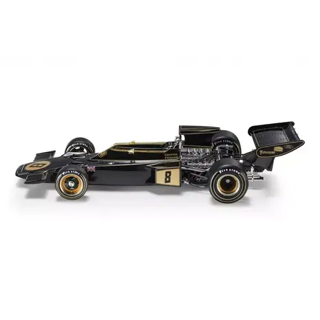 Formule 1 Lotus 72D #8 John Player Team Lotus Winner GP UK Brands Hatch World Champion 1972 Emerson Fittipaldi - 1:18 - GP Replicas Formule 1 Lotus 72D #8 John Player Team Lotus Winner GP UK Brands Hatch World Champion 1972 Emerson Fittipaldi - 1:18 - GP Replicas