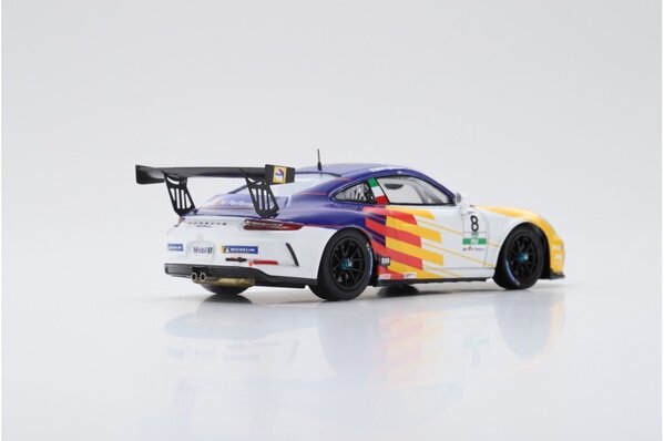 Porsche Porsche 911 GT3 Cup Dinamic Motorsport #8 Winner Carrera Cup Italia 2019 - 1:43 - Spark Porsche Porsche 911 GT3 Cup Dinamic Motorsport #8 Winner Carrera Cup Italia 2019 - 1:43 - Spark