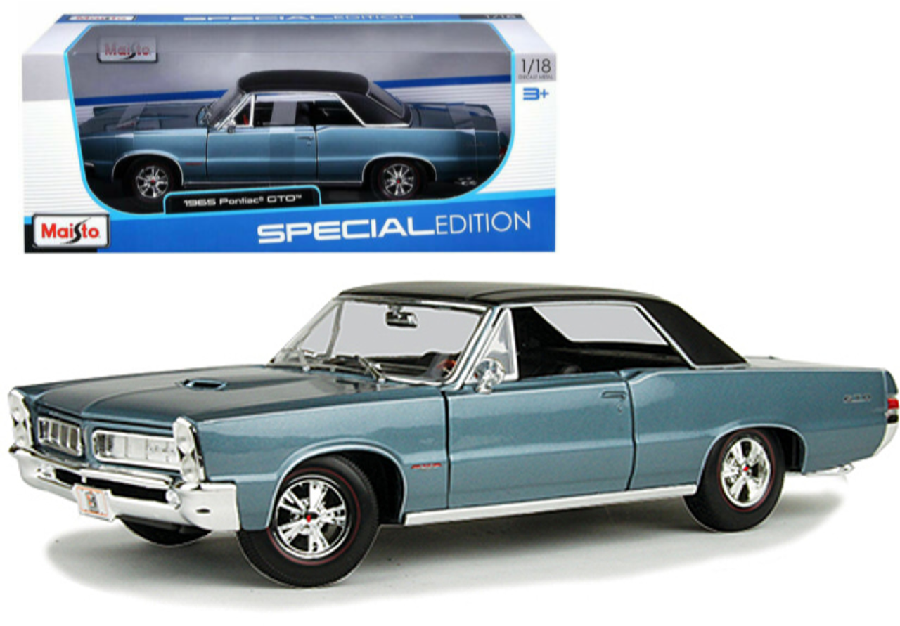 Pontiac Pontiac GTO (Hurst Edition) 1965 - 1:18 - Maisto Pontiac Pontiac GTO (Hurst Edition) 1965 - 1:18 - Maisto