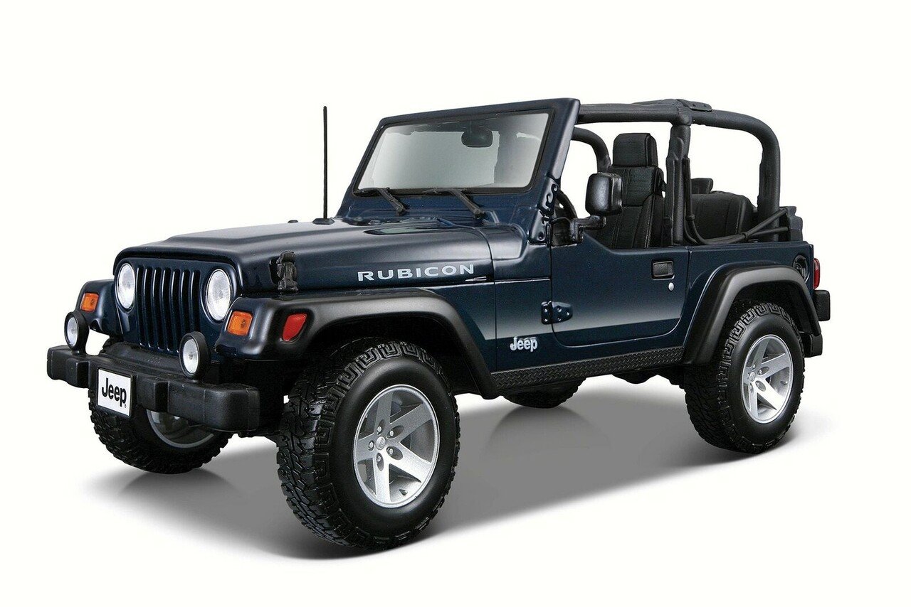 Jeep Jeep Wrangler Rubicon - 1:27 - Maisto Jeep Jeep Wrangler Rubicon - 1:27 - Maisto