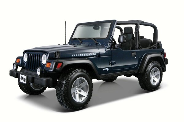 Jeep Jeep Wrangler Rubicon - 1:27 - Maisto Jeep Jeep Wrangler Rubicon - 1:27 - Maisto