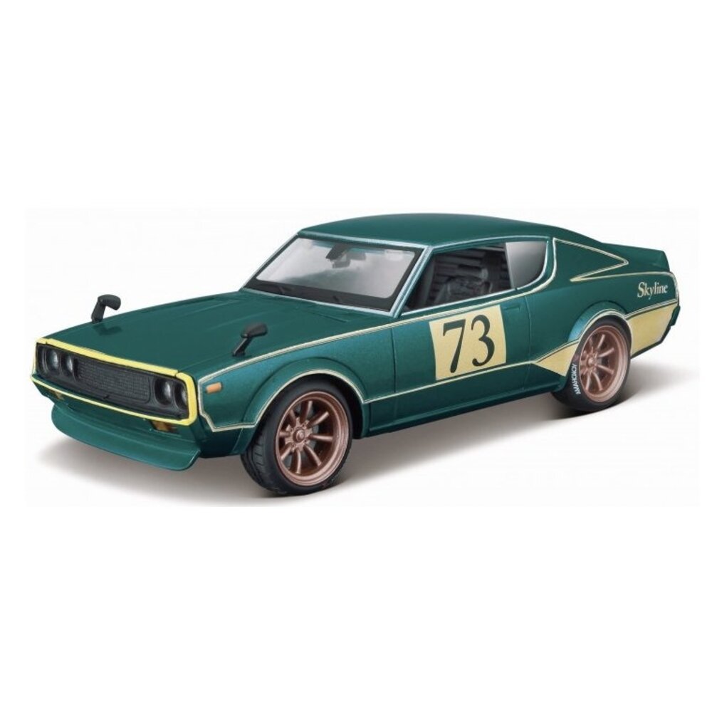 Nissan Nissan Skyline 2000 GT-R (KPGC110) #73 Tokyo Mod 1973 - 1:24 - Maisto
