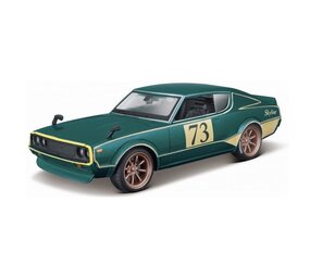 Nissan Nissan Skyline 2000 GT-R (KPGC110) #73 Tokyo Mod 1973 - 1:24 - Maisto Nissan Nissan Skyline 2000 GT-R (KPGC110) #73 Tokyo Mod 1973 - 1:24 - Maisto