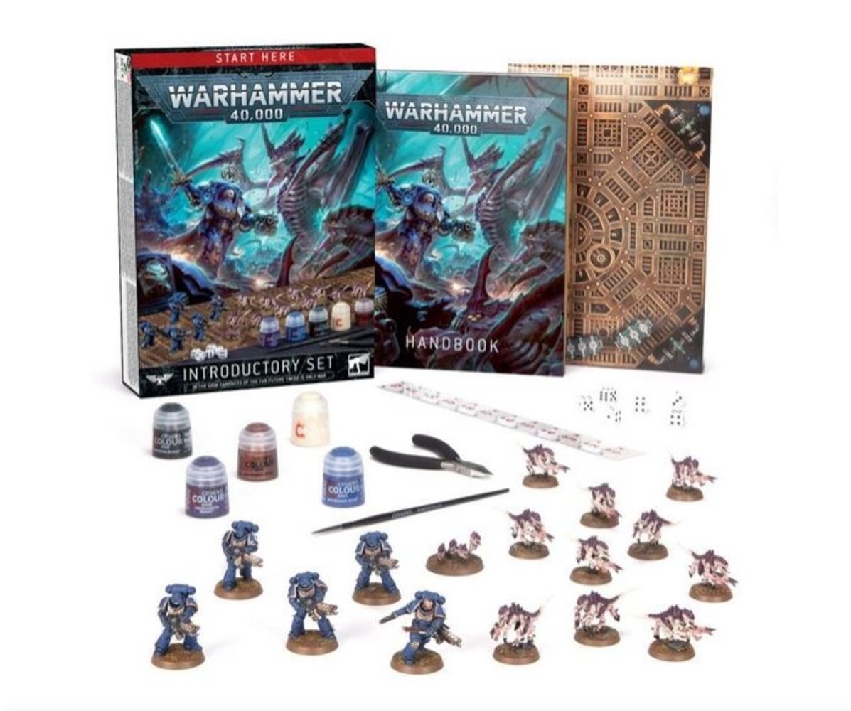 Games workshop Warhammer 40,000 - Introductory Set: In the Grim Darkness Of The Far Future There Is Only War - Games Workshop Games workshop Warhammer 40,000 - Introductory Set: In the Grim Darkness Of The Far Future There Is Only War - Games Workshop