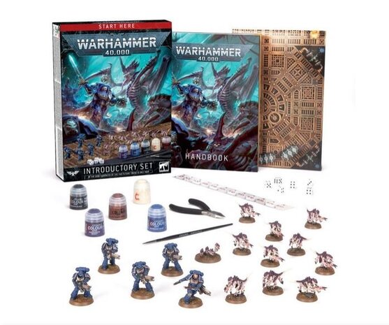 Games workshop Warhammer 40,000 - Introductory Set: In the Grim Darkness Of The Far Future There Is Only War - Games Workshop Games workshop Warhammer 40,000 - Introductory Set: In the Grim Darkness Of The Far Future There Is Only War - Games Workshop