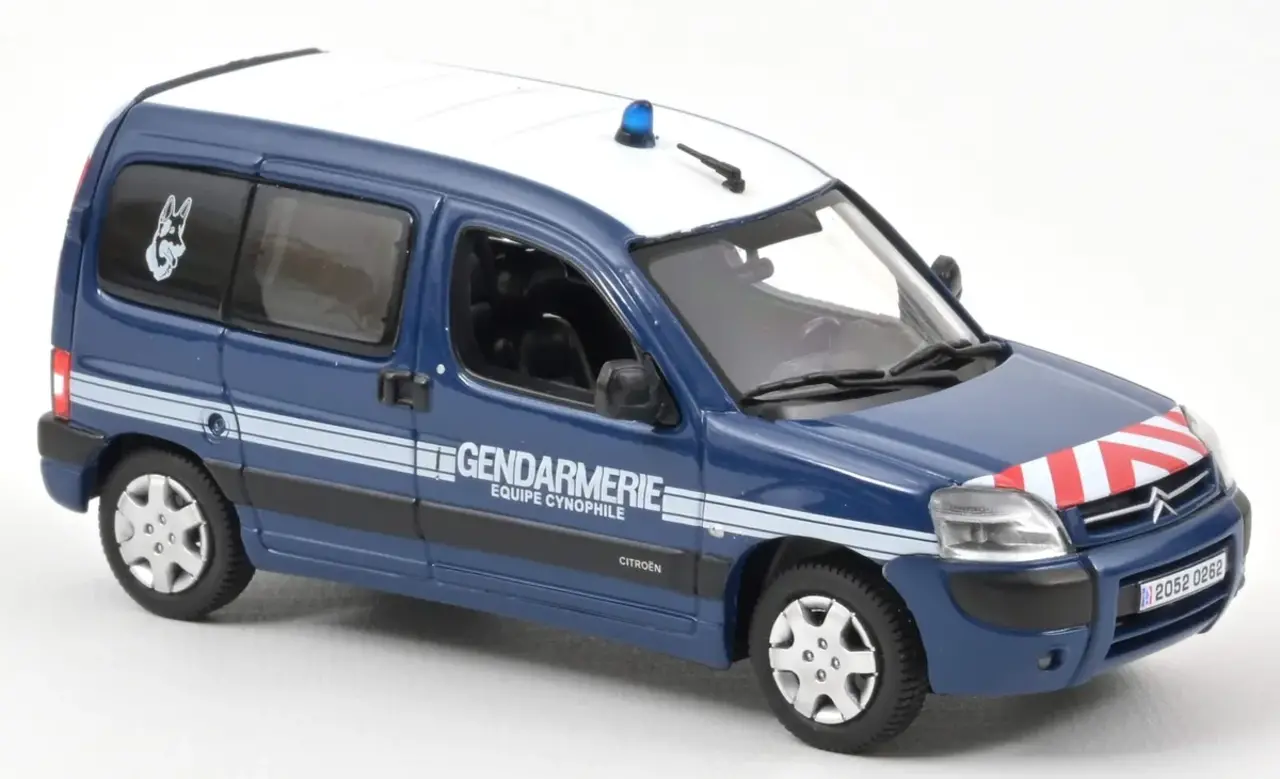 Citroen Citroen Berlingo Gendarmerie 2005 - 1:43 - Norev Citroen Citroen Berlingo Gendarmerie 2005 - 1:43 - Norev