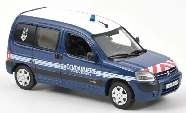 Citroen Citroen Berlingo Gendarmerie 2005 - 1:43 - Norev Citroen Citroen Berlingo Gendarmerie 2005 - 1:43 - Norev