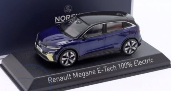 Renault Renault Megane E-Tech 100% Electric 2022 - 1:43 - Norev