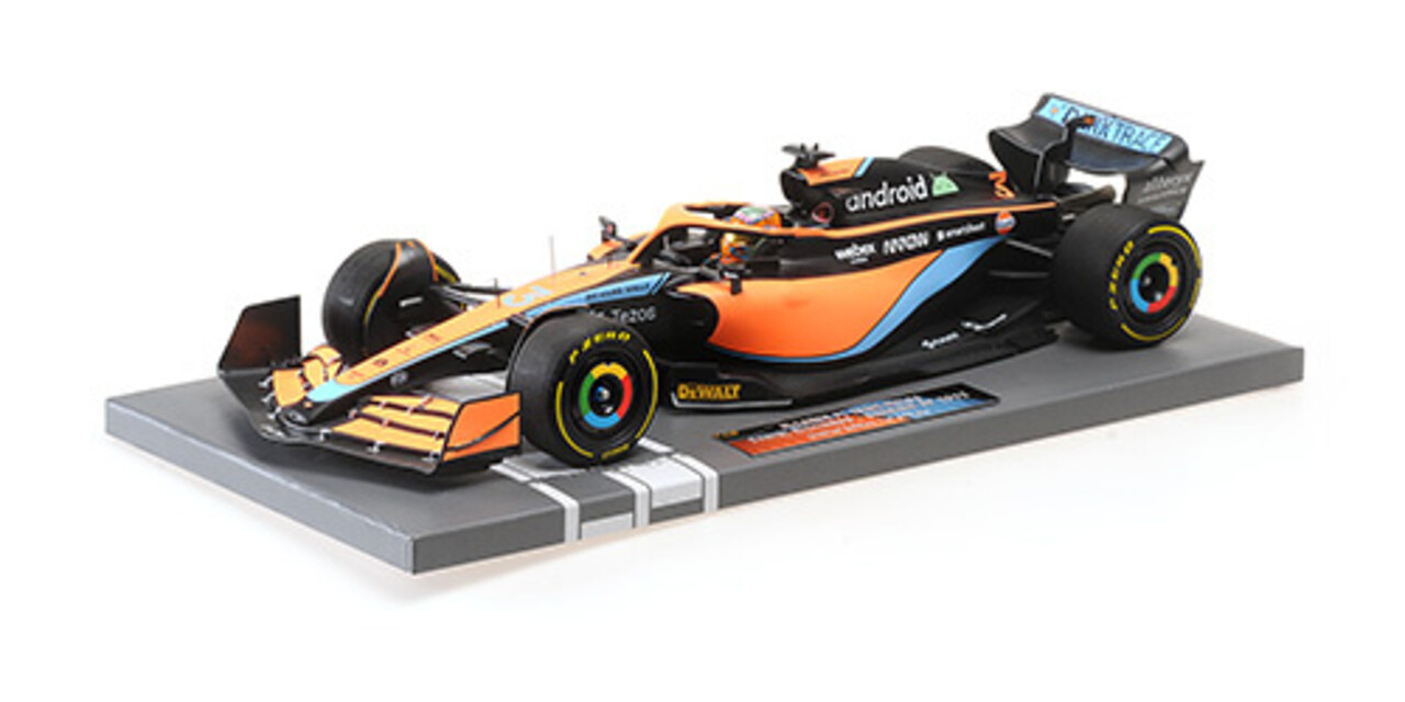 Formule 1 McLaren F1 Team MCL36 #3, Ricciardo, Bahrain GP 2022 - 1:18 - Minichamps