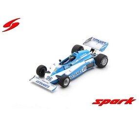 Formule 1 Ligier JS7 #26 Winner GP Sweden 1977 - 1:18 - Spark Formule 1 Ligier JS7 #26 Winner GP Sweden 1977 - 1:18 - Spark