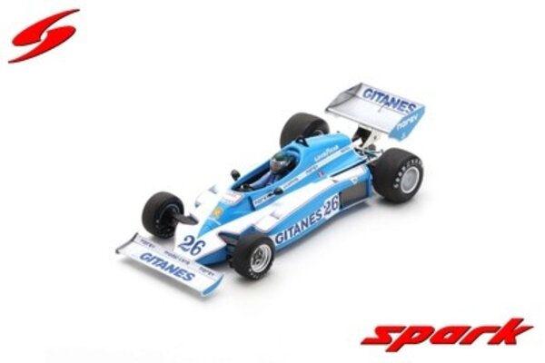Formule 1 Ligier JS7 #26 Winner GP Sweden 1977 - 1:18 - Spark