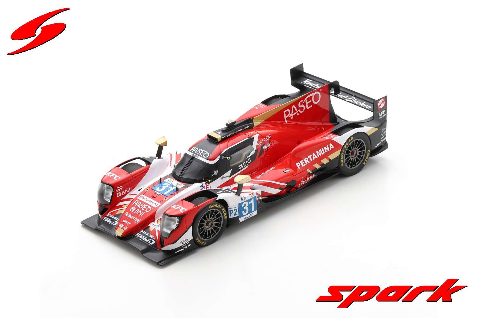 Miniature Spark Oreca 2018 Tung - échelle 1/43 - Modèle Réduit Neuf - Collection Automobile
