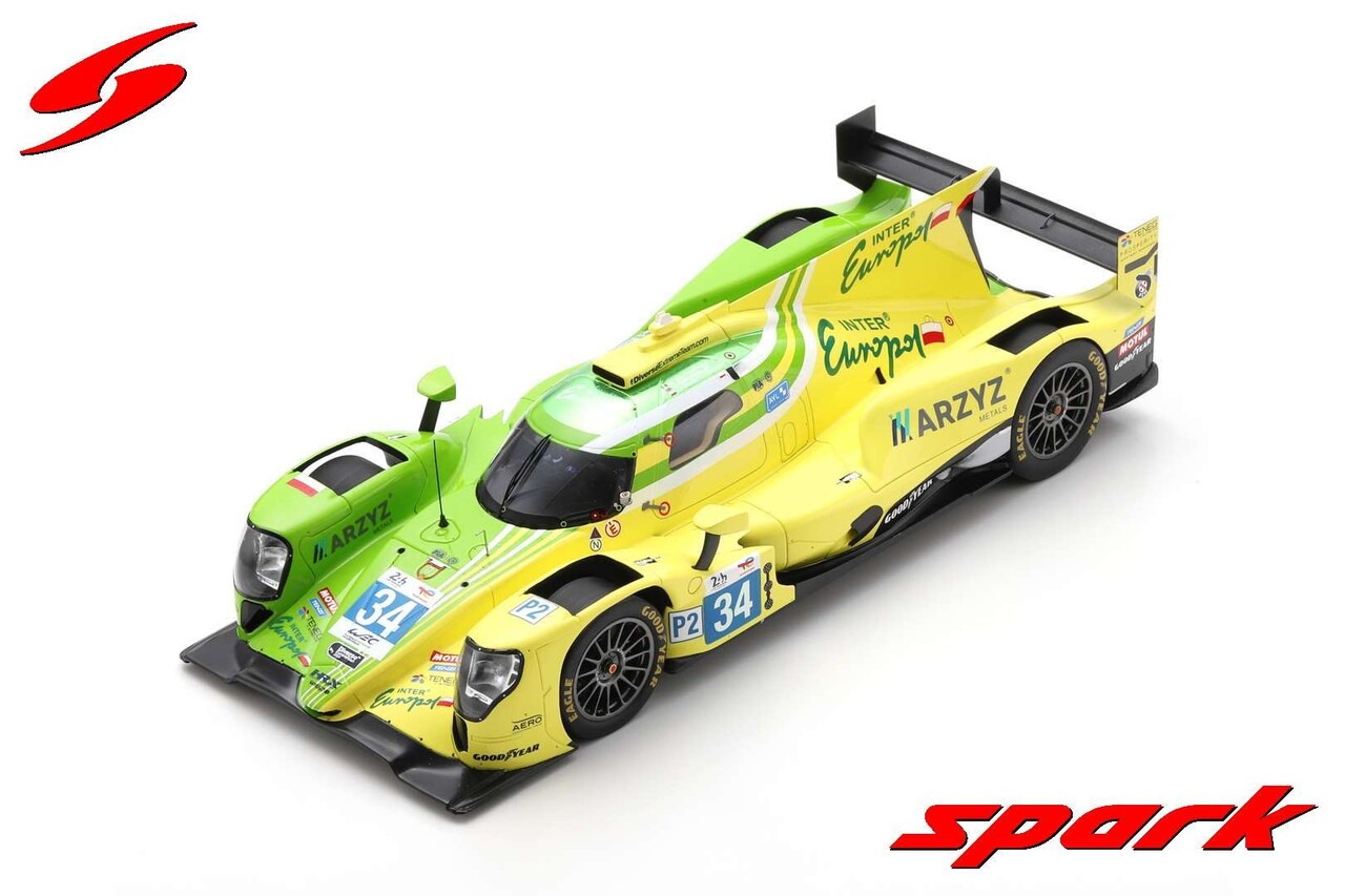 Oreca Oreca 07 Gibson #34 Inter Europol Competition 24H Le Mans 2022 - 1:18 - Spark