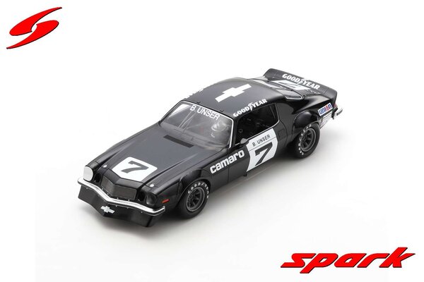 Chevrolet Chevrolet Camaro #7 Winner Michigan IROC 1974 - 1:18 - Spark Chevrolet Chevrolet Camaro #7 Winner Michigan IROC 1974 - 1:18 - Spark