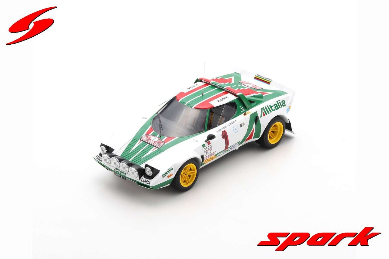 Lancia Lancia Stratos HF #1 Winner Rally Monte Carlo 1977 - 1:18 - Spark Lancia Lancia Stratos HF #1 Winner Rally Monte Carlo 1977 - 1:18 - Spark