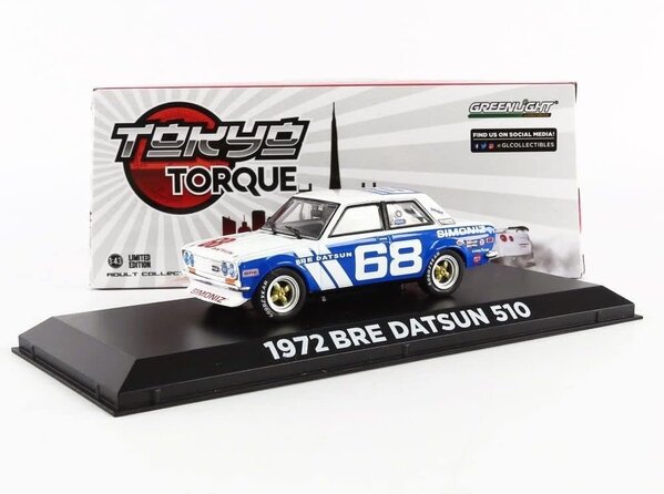 Datsun Datsun 510 #68 1972 - 1:43 - Greenlight Datsun Datsun 510 #68 1972 - 1:43 - Greenlight
