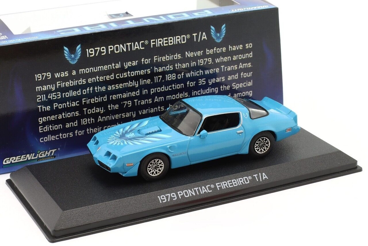 Pontiac Pontiac Firebird T/A 1979 - 1:43 - Greenlight Pontiac Pontiac Firebird T/A 1979 - 1:43 - Greenlight