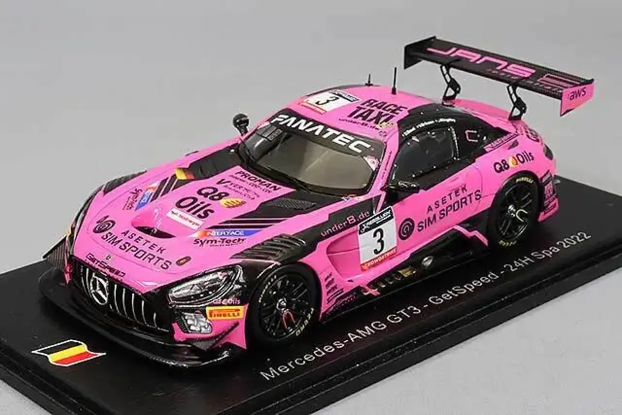Mercedes-Benz Mercedes-Benz AMG GT3 #3 GetSpeed 24h Spa 2022 - 1:43 - Spark Mercedes-Benz Mercedes-Benz AMG GT3 #3 GetSpeed 24h Spa 2022 - 1:43 - Spark