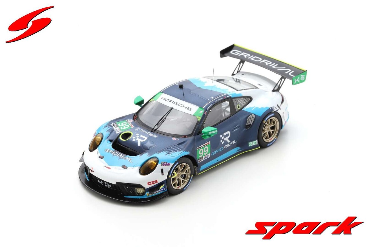 Porsche Porsche 911 GT3 R #99 Team Hardpoint EBM  12H Sebring 2021 - 1:43 - Spark Porsche Porsche 911 GT3 R #99 Team Hardpoint EBM  12H Sebring 2021 - 1:43 - Spark