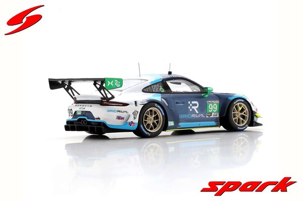 Porsche Porsche 911 GT3 R #99 Team Hardpoint EBM  12H Sebring 2021 - 1:43 - Spark Porsche Porsche 911 GT3 R #99 Team Hardpoint EBM  12H Sebring 2021 - 1:43 - Spark