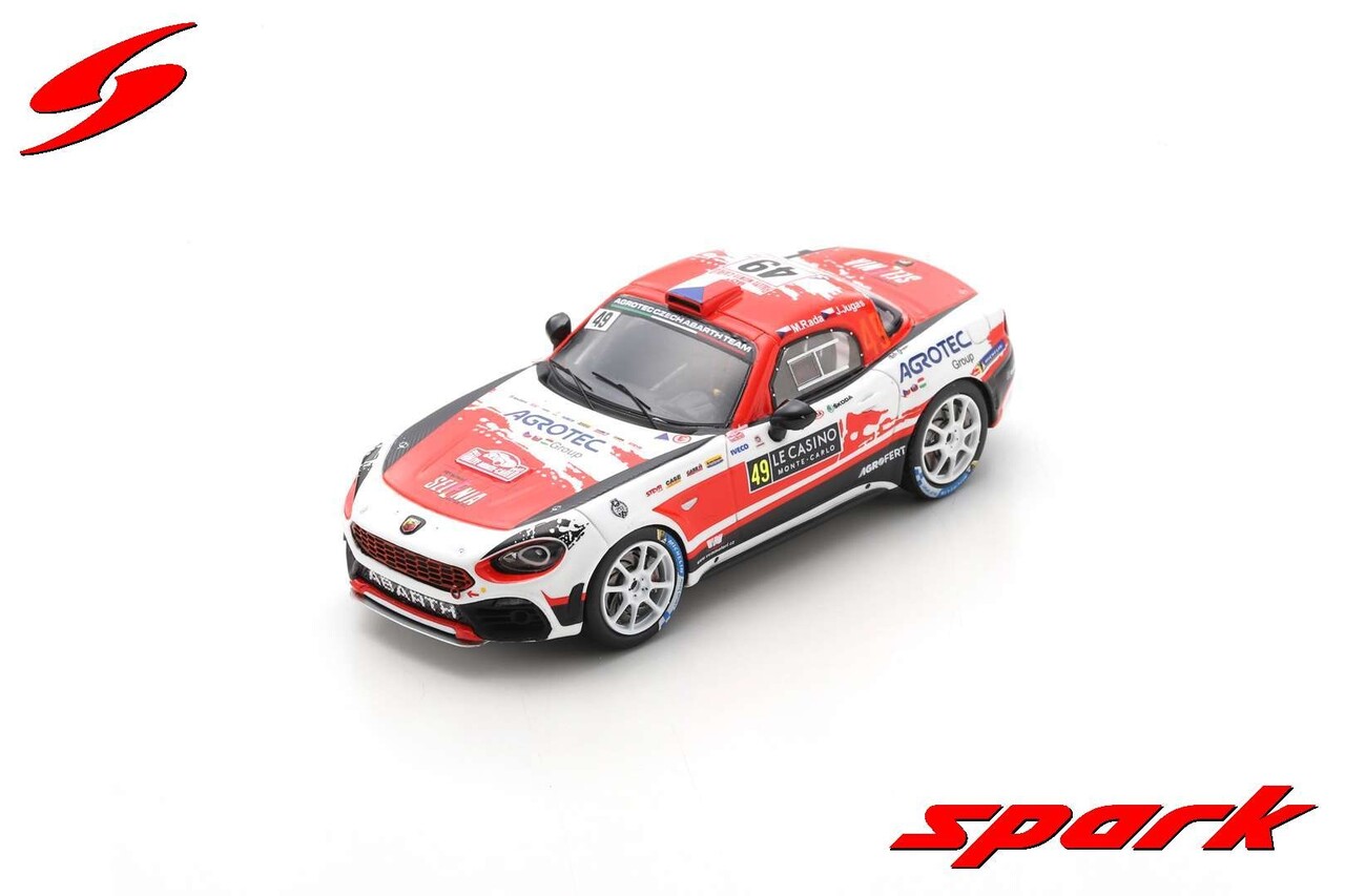 Abarth Abarth 124 Rally RGT #49 Rally Monte Carlo 2022 - 1:43 - Spark