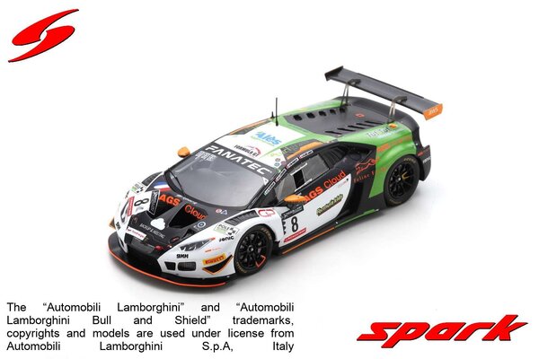 Lamborghini Lamborghini Huracán GT3 EVO #8 AGS Events 24H Spa 2022 - 1:43 - Spark Lamborghini Lamborghini Huracán GT3 EVO #8 AGS Events 24H Spa 2022 - 1:43 - Spark