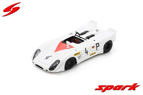 Porsche Porsche 908-2 #4 2nd 1000Km Nürburgring 1969 - 1:43 - Spark Porsche Porsche 908-2 #4 2nd 1000Km Nürburgring 1969 - 1:43 - Spark