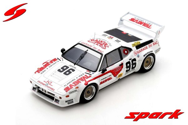 BMW BMW M1 #96 24H Le Mans 1980 - 1:43 - Spark BMW BMW M1 #96 24H Le Mans 1980 - 1:43 - Spark