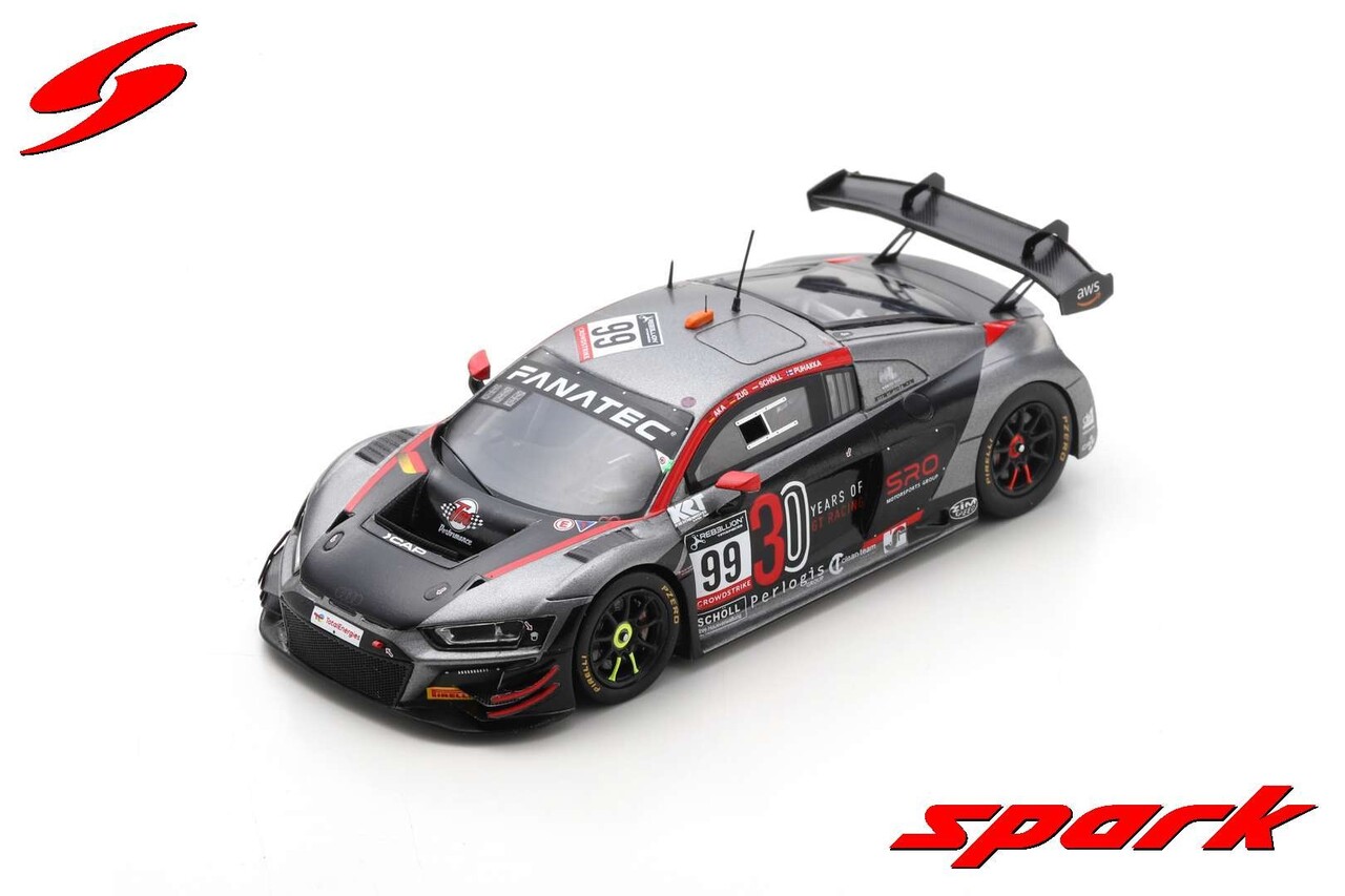 Audi Audi R8 LMS GT3 #99 Team Attempto Racing 2nd Silver Cup Class  24H Spa 2022 - 1:43 - Spark
