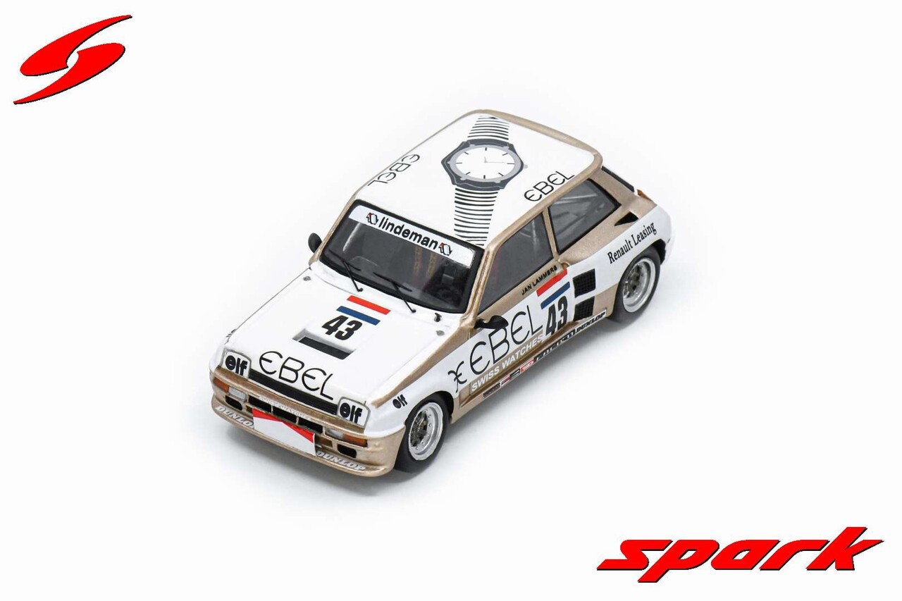 Renault Renault 5 Turbo #43 Europa Cup 1982 Jan Lammers - 1:43 - Spark
