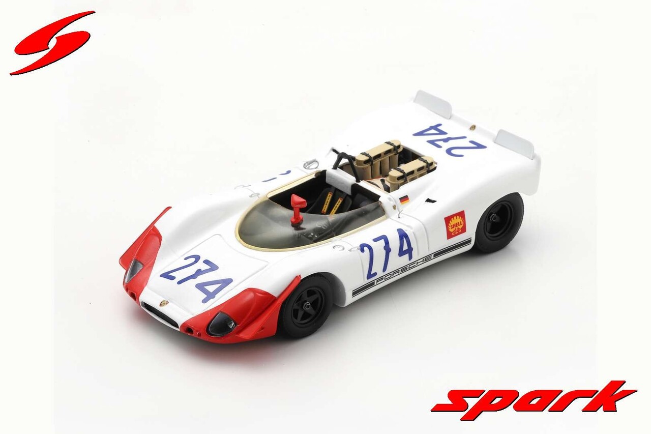 Porsche Porsche 908-2 #274 3rd  Targa Florio 1969 - 1:43 - Spark Porsche Porsche 908-2 #274 3rd  Targa Florio 1969 - 1:43 - Spark