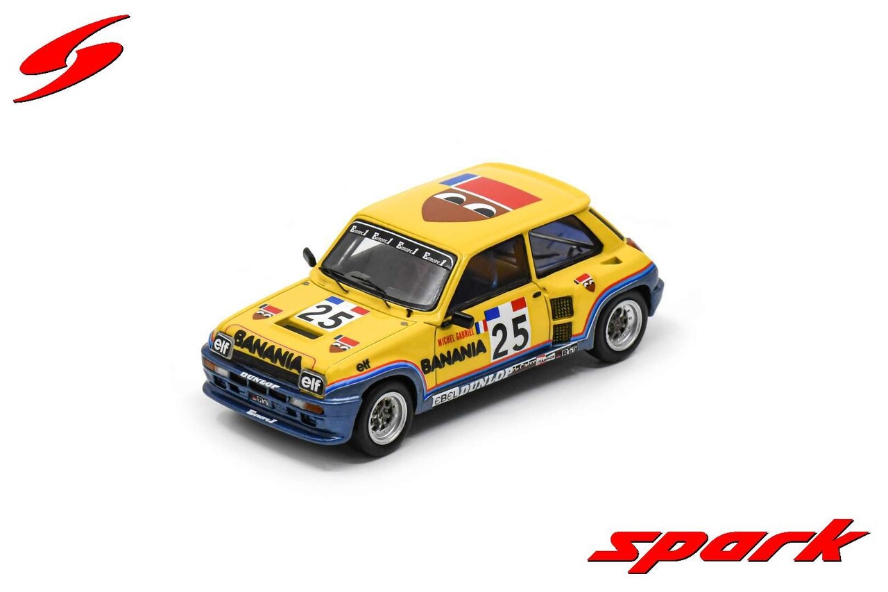 Renault Renault 5 Turbo #25 Europe Cup 1982 - 1:43 - Spark Renault Renault 5 Turbo #25 Europe Cup 1982 - 1:43 - Spark