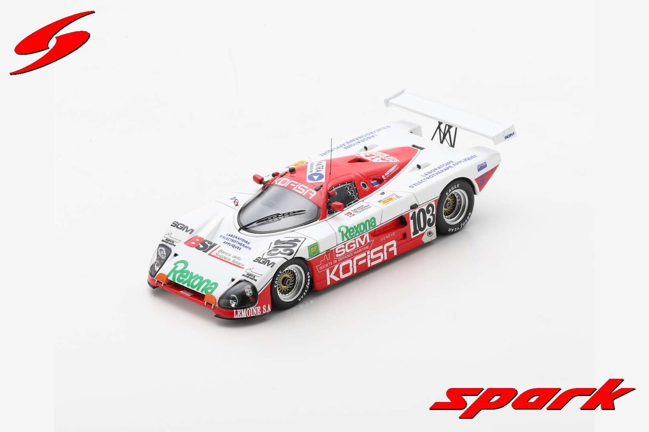 Spice Spice SE88C #103 24H Le Mans 1989 - 1:43 - Spark