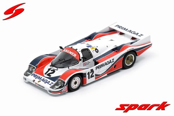 Porsche Porsche 956 #12 24H Le Mans 1986 - 1:43 - Spark Porsche Porsche 956 #12 24H Le Mans 1986 - 1:43 - Spark