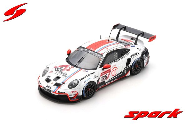 Porsche Porsche 911 GT3 R #125 Huber Motorsport 24H Nürburgring 2022 - 1:43 - Spark Porsche Porsche 911 GT3 R #125 Huber Motorsport 24H Nürburgring 2022 - 1:43 - Spark