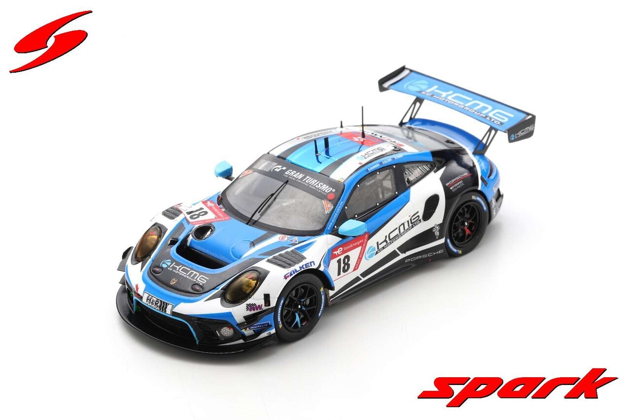 Porsche Porsche 911 GT3 R #18 KCMG 24H Nürburgring 2022 - 1:43  - Spark