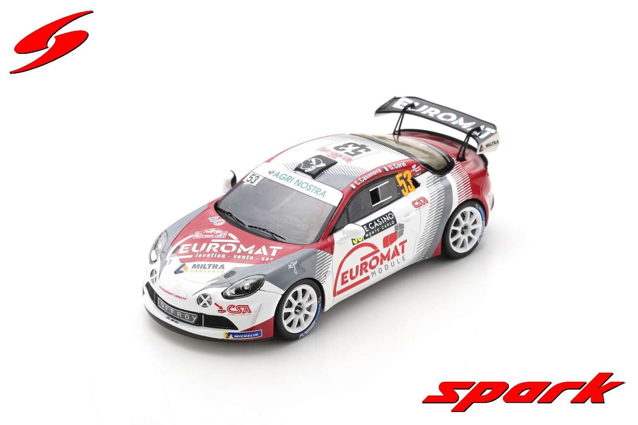 Alpine Alpine A110 Rally #53 Rally Monte Carlo 2022 - 1:43 - Spark