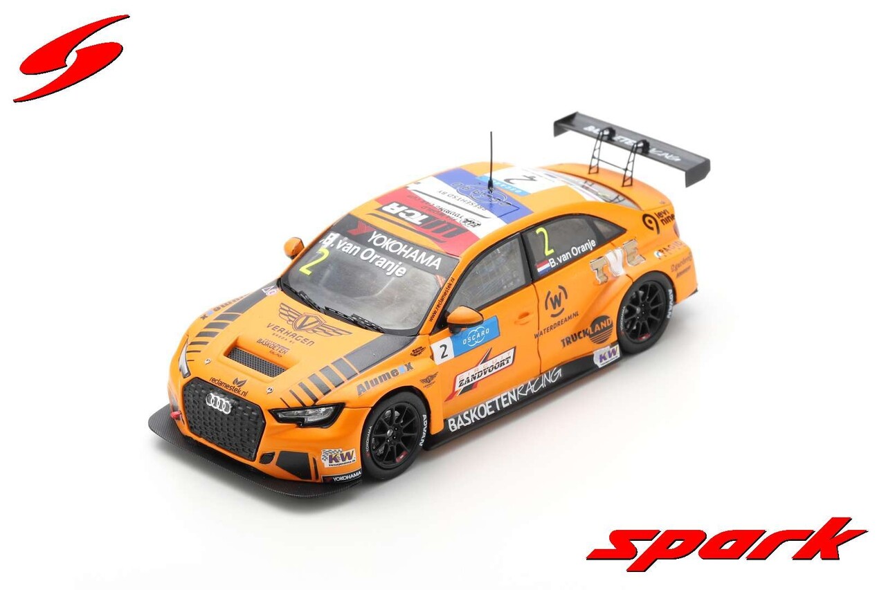 Audi Audi RS 3 LMS #2 WTCR Zandvoort 2018 Prince Bernhard van Oranje - 1:43 - Spark