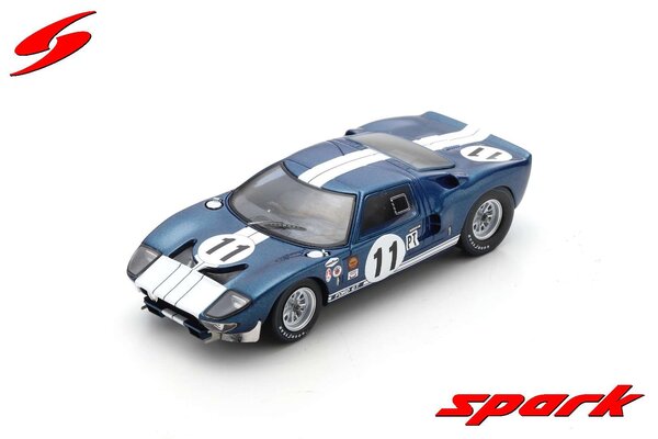 Ford Ford GT40 #11 2nd 12H Sebring 1965 - 1:43 - Spark Ford Ford GT40 #11 2nd 12H Sebring 1965 - 1:43 - Spark