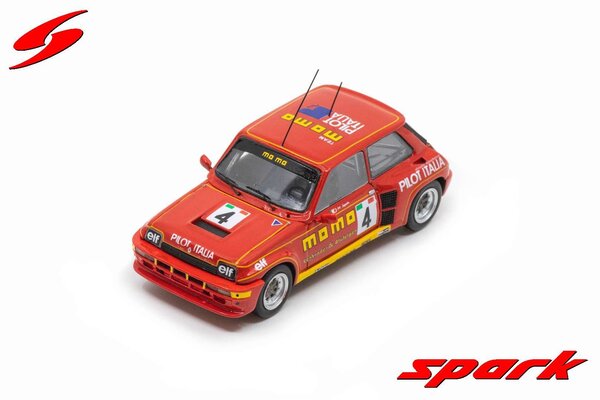 Renault Renault 5 Turbo #4 5th Europa Cup 1984 - 1:43 - Spark Renault Renault 5 Turbo #4 5th Europa Cup 1984 - 1:43 - Spark