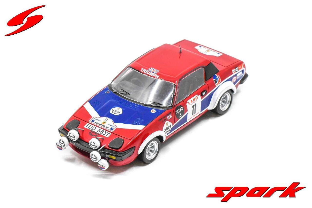 Triumph Triumph TR7 #11 Winner 24H Rally Ypres 1980 - 1:43 - Spark Triumph Triumph TR7 #11 Winner 24H Rally Ypres 1980 - 1:43 - Spark