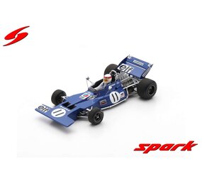 Formule 1 Tyrrell 003 #11 Winner GP Monaco 1971 Jackie Stewart - 1:43 - Spark Formule 1 Tyrrell 003 #11 Winner GP Monaco 1971 Jackie Stewart - 1:43 - Spark