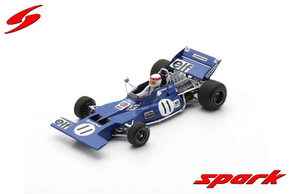 Formule 1 Tyrrell 003 #11 Winner GP Monaco 1971 Jackie Stewart - 1:43 - Spark Formule 1 Tyrrell 003 #11 Winner GP Monaco 1971 Jackie Stewart - 1:43 - Spark