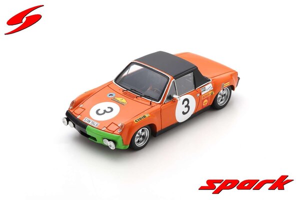 Porsche Porsche 914/6 #3 2nd Marathon de la Route 84H Nürburgring 1970 - 1:43  - Spark